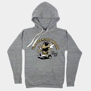 Georgia Tech Retro Buzz and Ramblin’ Wreck Hoodie